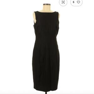 Cache Contour Collection Black Casual Dress Size 10